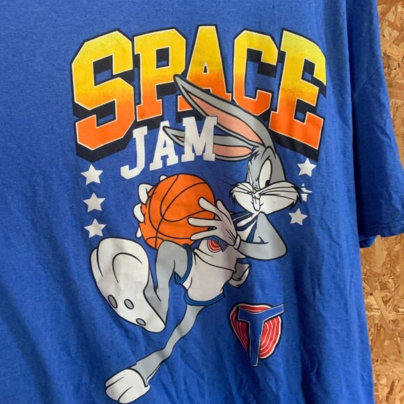 Vintage Space Jam Bugs Bunny Graphic Tee 3XL - Picture 3 of 7